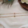 Desirable AD Stone Anklets