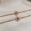 Desirable AD Stone Anklets