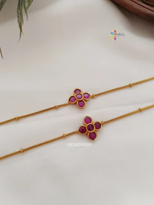 Elegant Jadua Kemp Anklets