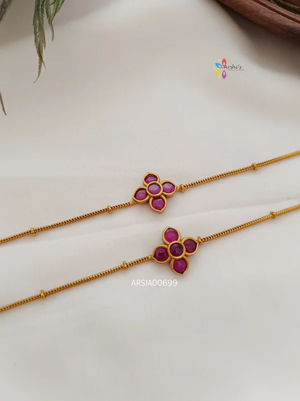 Elegant Jadua Kemp Anklets
