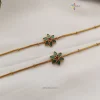 Elegant Flower Design Jadua Kemp Anklets