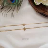 Sparkling AD Stone Anklets