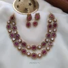 Two Layered Design Real Kemp Necklace