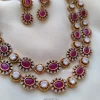 Two Layered Design Real Kemp Necklace