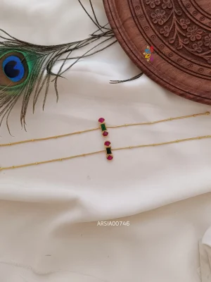 Traditional Simple Jadhu Anklets