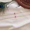 Mango Design Kemp Stone Anklets