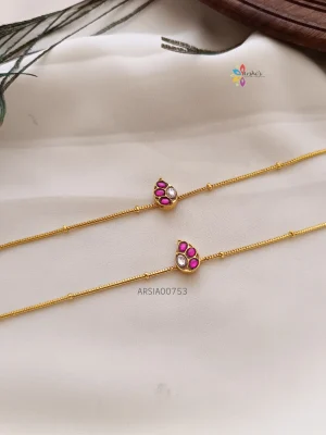 Mango Design Kemp Stone Anklets