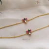 Lotus Design Jadua Stone Anklets
