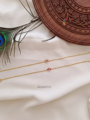 Simple Kemp Stone Anklets
