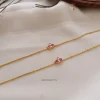 Simple Kemp Stone Anklets