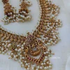 Peacock Design Guttapusalu Necklace