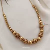 Antique Gold Ball Necklace