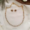 Simple AD Stone Necklace
