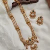 Three Layer Gold Ball Long Haram