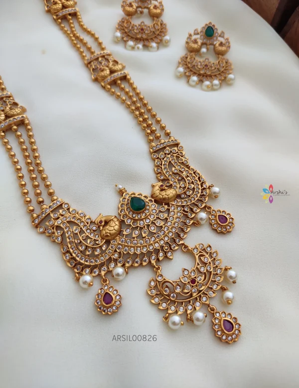 Three Layer Gold Ball Long Haram