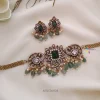 Peacock Design Victorian Choker