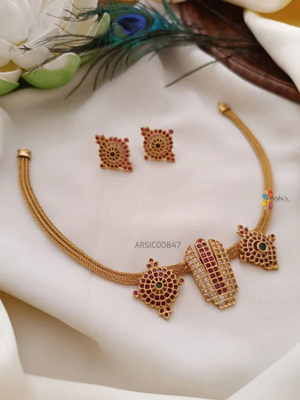 Traditional Venkateswara Design Choker