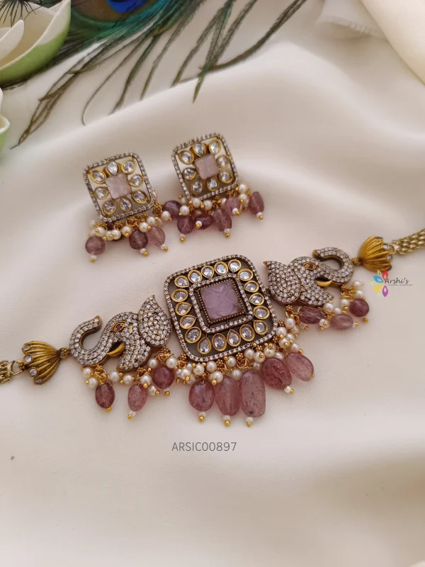 Gorgeous Pale Brown Victorian Choker