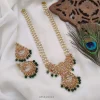 Three Layer Pearl with Green Bead Haram