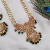 Three Layer Pearl with Green Bead Haram