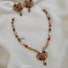Simple Navarathna Stone Necklace