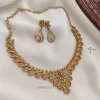 Trendy AD White Stone Necklace