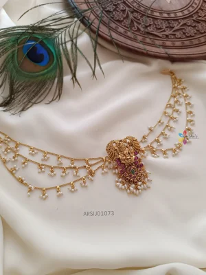 Lakshmi with Peacock Design Choti Hair Accessorie