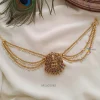 Antique Lakshmi with Pearl Chain Hair Accessorie