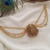 Antique Lakshmi with Pearl Chain Hair Accessorie