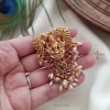 Antique Lakshmi Design Rice Pearl Hair Accessorie
