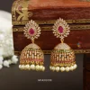 Pretty Multi Color Stone Jhumka