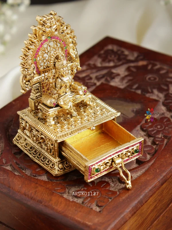Goddess Lakshmi Kumkum Box