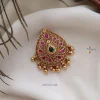 Kemp Stone with Gold Bead Hair Accessory