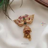 Dual Peacock Design Butta Hanging Hair accessory