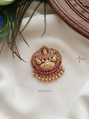 Temple Gold Beads Hair Accessory