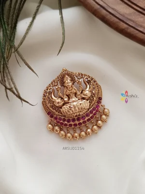 Temple Gold Beads Hair Accessory