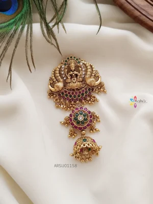 Temple Design Three Layer Hair Acccessory
