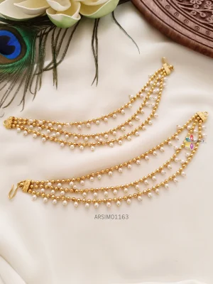 Three Layer Pearl Drop Mattal
