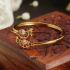 Peacock Design Open Type Bracelet