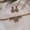 Simple Pale Blue Victorian Choker