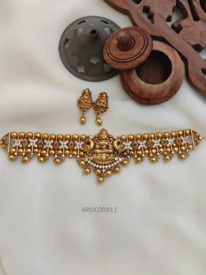 Classic Lakshmi Design AD Choker