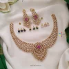 Grand Diamond Alike Stone Changeable Necklace