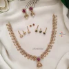 Adorable Diamond Alike Stone Changeable Necklace