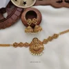 Traditional Lakshmi and Peacock Choker