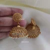 Antique Gold Alike Pearl Drop Jhumka