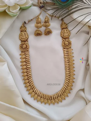 Grand Bridal Lakshmi Coin Haram