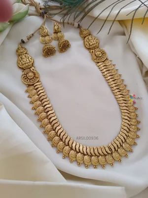 Grand Bridal Lakshmi Coin Haram