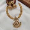 AD Stone Pendant Kante Necklace