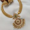 AD Stone Pendant Kante Necklace