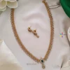 Elegant Flower with Stones Haram